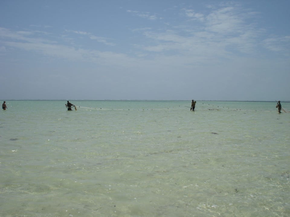 Fischen bei Ebbe Neptune Pwani Beach Resort & Spa