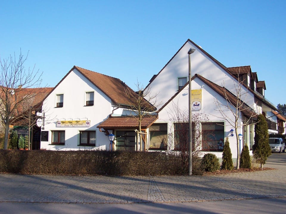 Ansicht wenn man ankommt Gasthaus Pension Rezatgrund