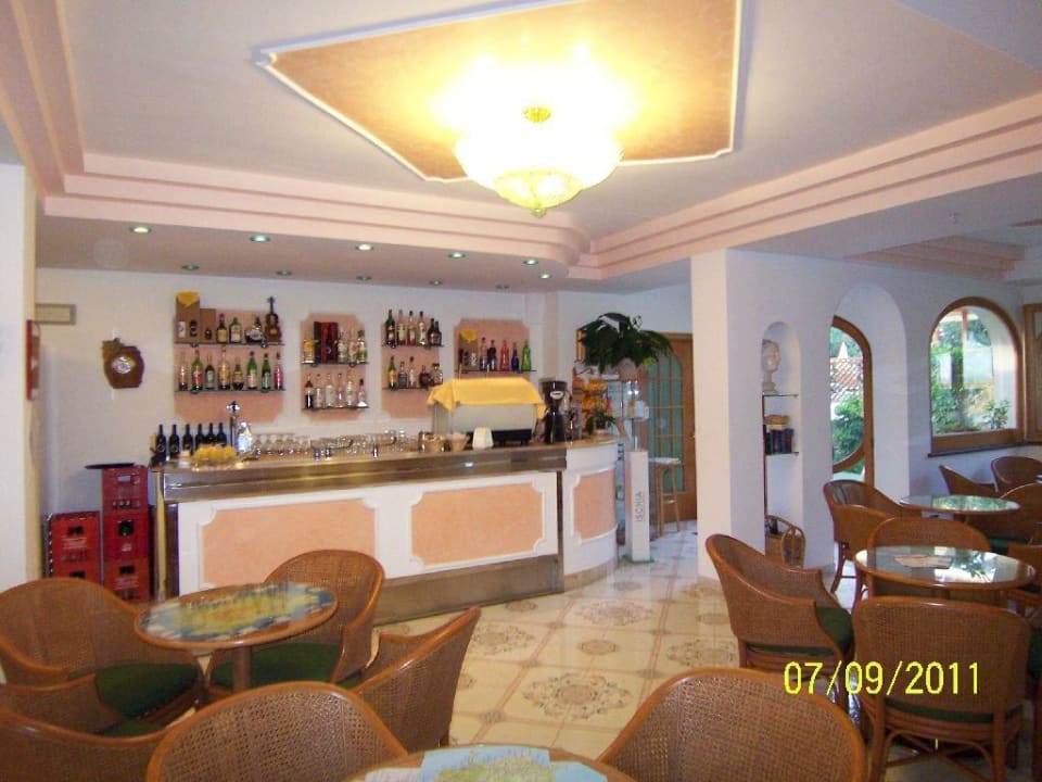 Bar und Vorraum Hotel La Pergola & Villa Flavio Ischia