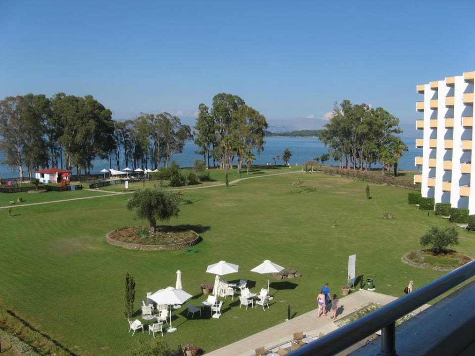 Balkonausblick Kerkyra Blue Hotel N' Spa