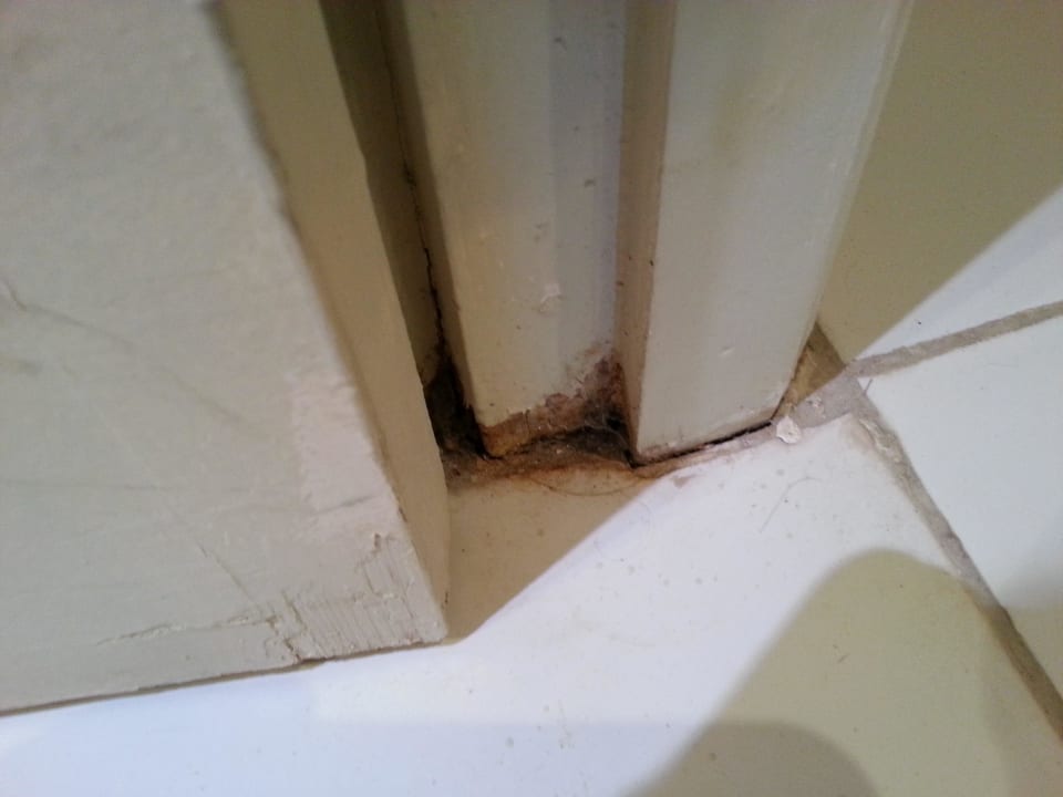 Schmutz im Bad Hotel Thalassa Mahdia