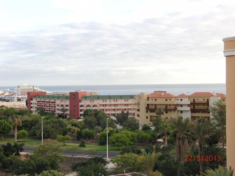 Blick auf das Meer von der Terrasse Chatur Playa Real Resort