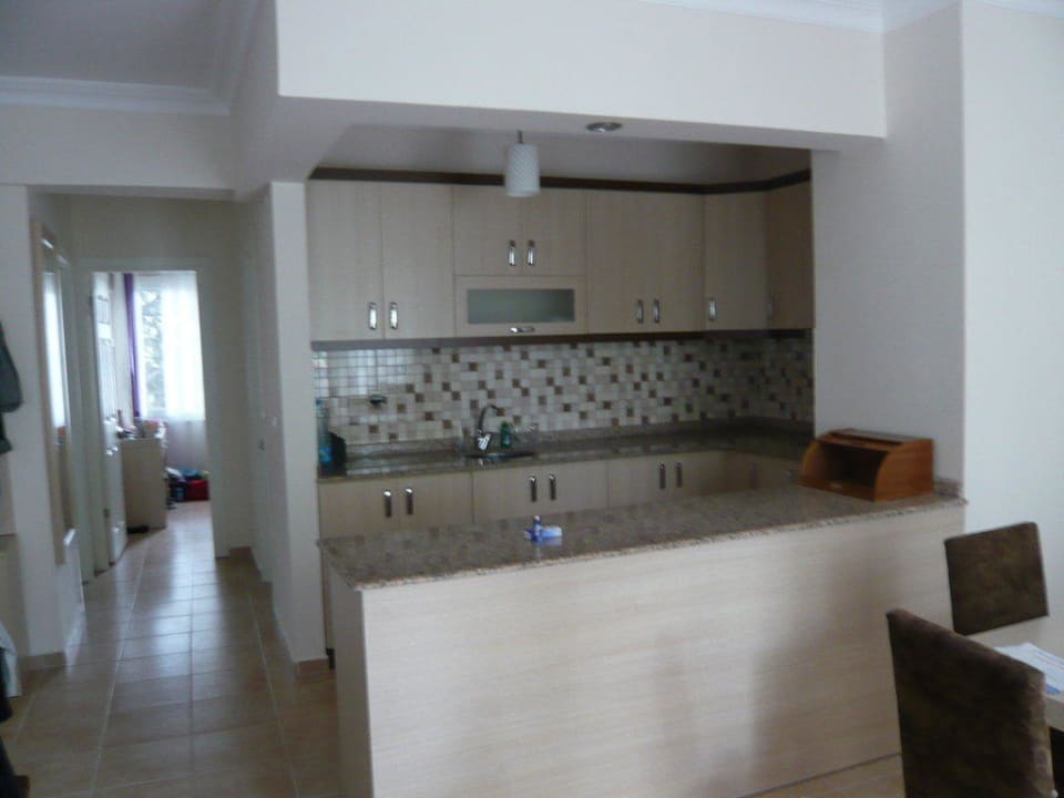 Küchenzeile im neuen Appartement Hotel Sirma