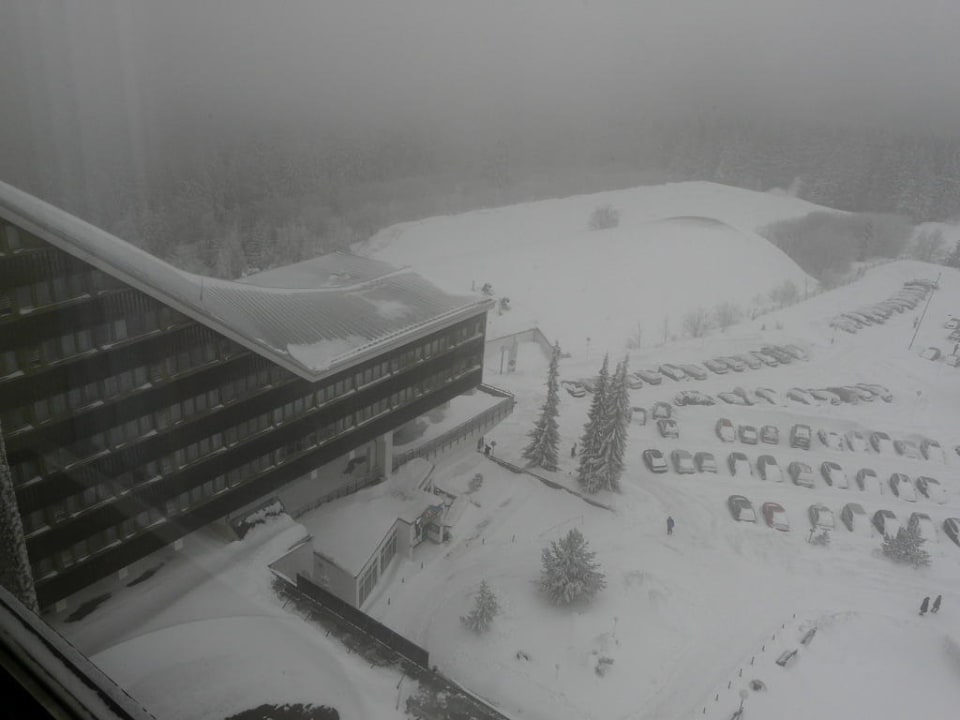 Schneelandschaft AHORN Panorama Hotel Oberhof