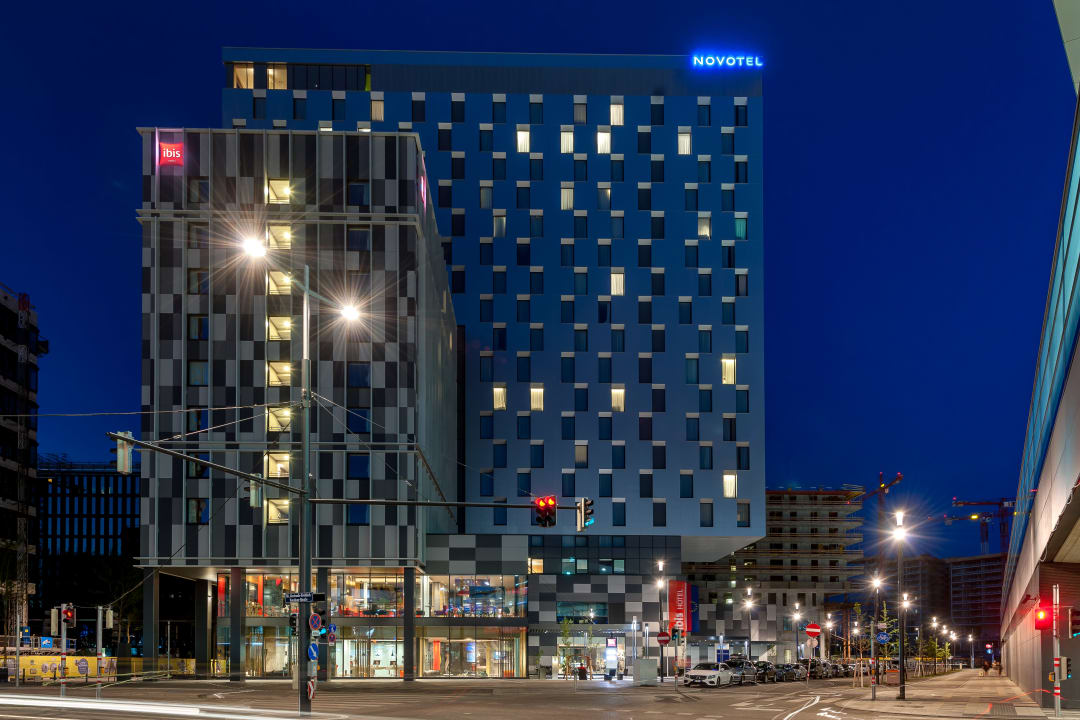 Außenansicht Novotel Wien Hauptbahnhof