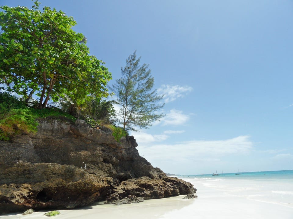 Weißer Sandstrand Hotel Papillon Lagoon Reef