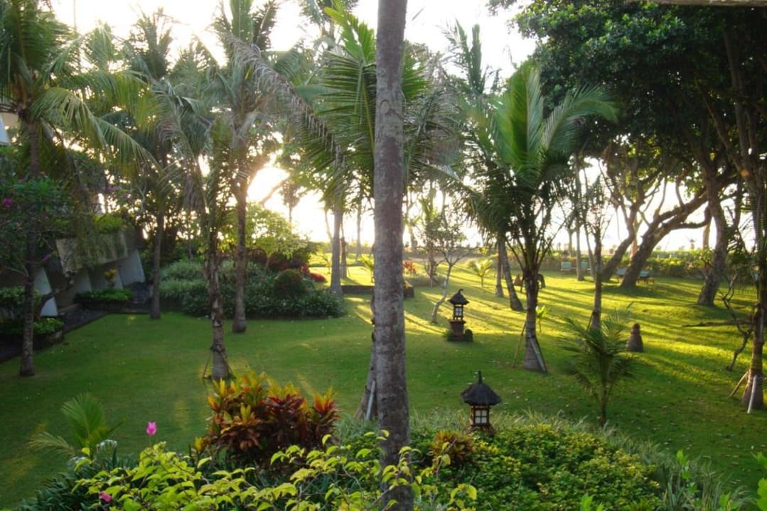 Blick von unserem Balkon Hyatt Regency Bali