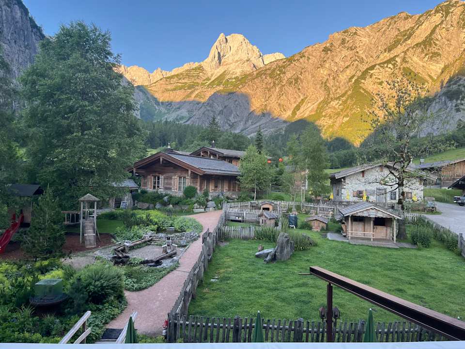 Gartenanlage Gramai Alm alpengenuss & natur spa