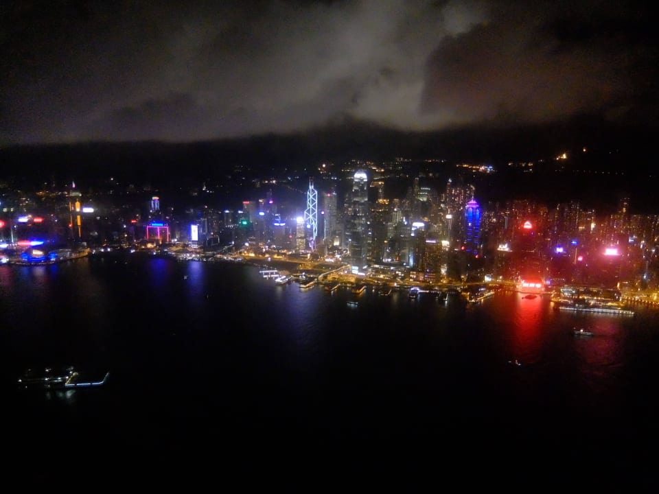 Blick vom Zimmer Hotel The Ritz-Carlton Hongkong