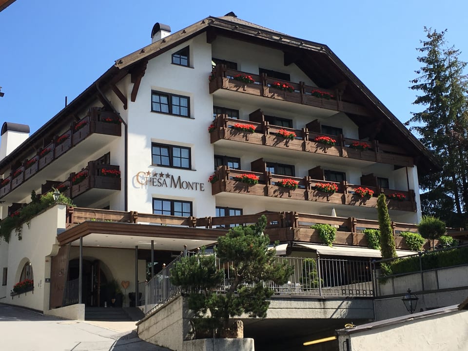 Außenansicht Hotel Chesa Monte