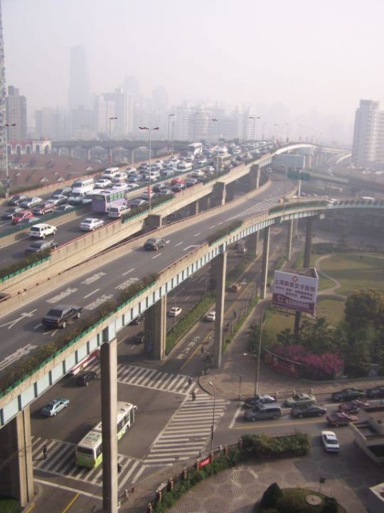 Aussicht vom Zimmer Hotel Rainbow