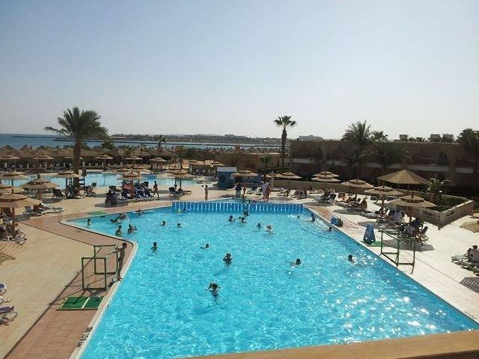 View from above Aladdin Beach Resort
