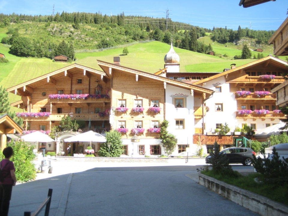 Hotel von der Straßenseite Hotel Gaspingerhof