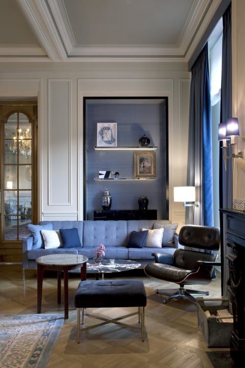 Lobby Grand Hotel Kronenhof Pontresina