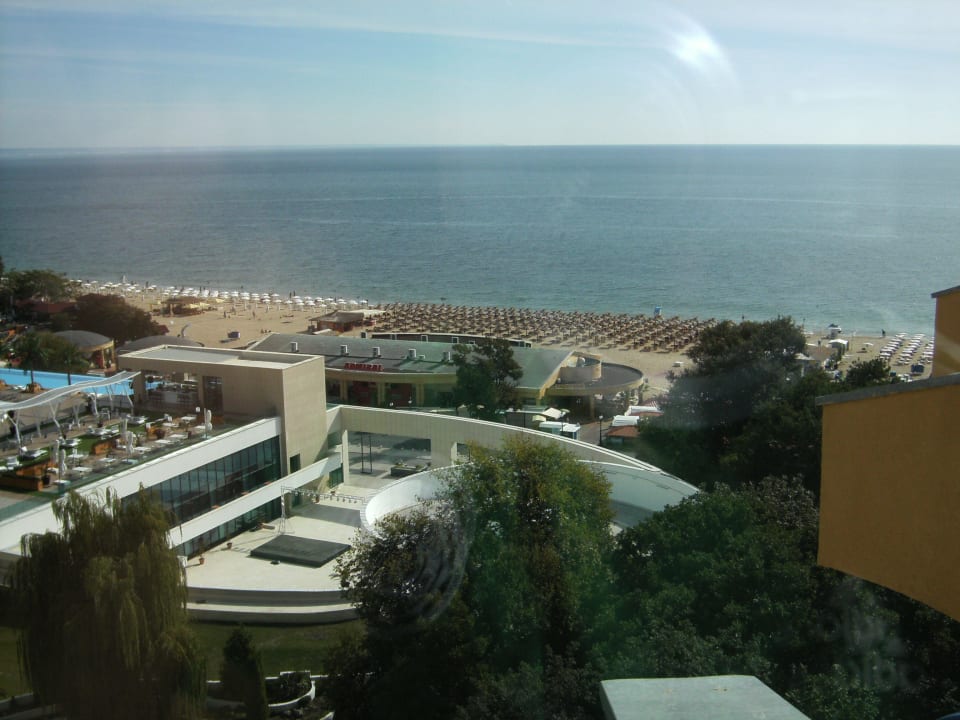 Blick vom 7. Stock (Fitnessbereich) GRIFID Club Hotel Arabella