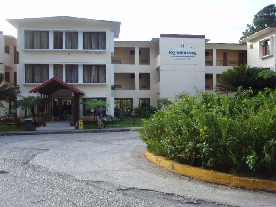 Eingang zur Rezeption des Los Helechos Hotel Los Helechos