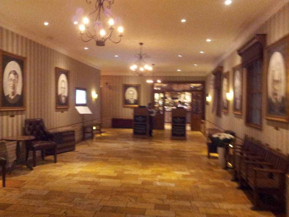 Zugang zu einem Restaurant Hotel Bell Rock Europa-Park