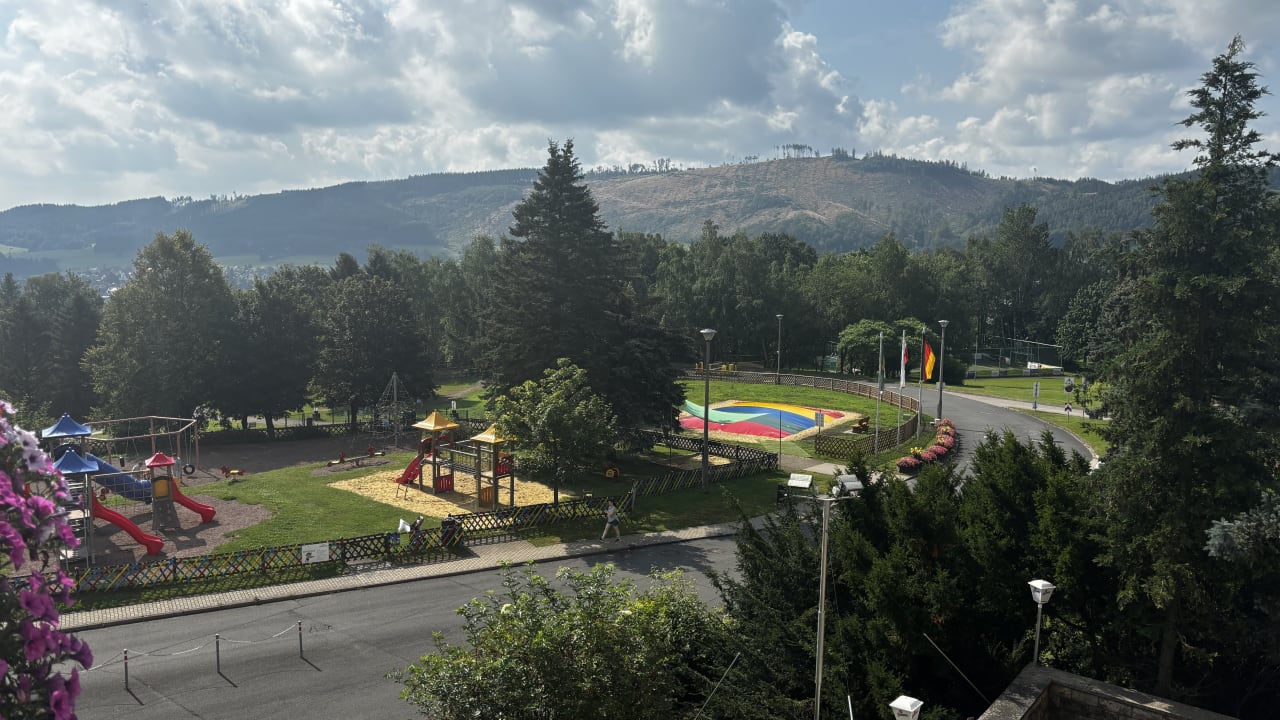 Ausblick AHORN Berghotel Friedrichroda