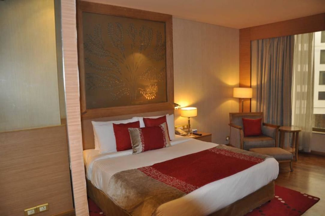 Modernes sauberes Zimmer Radisson Blu Hotel New Delhi Dwarka