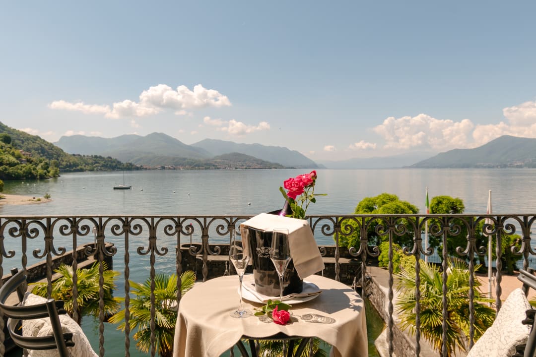 Ausblick Relais Villa Porta