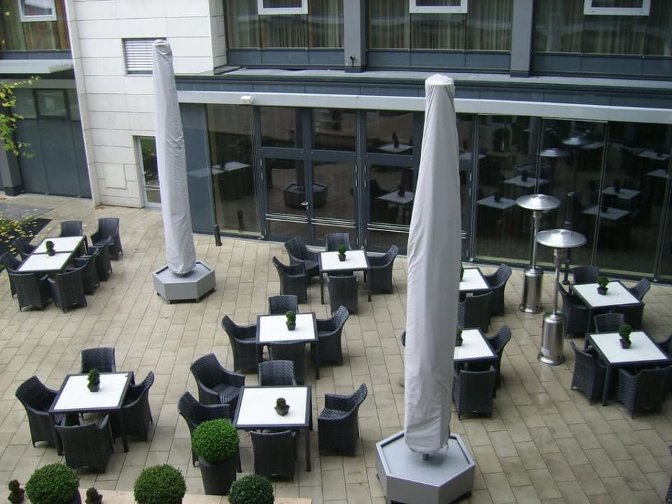 Innenhof Radisson Blu Hotel Köln