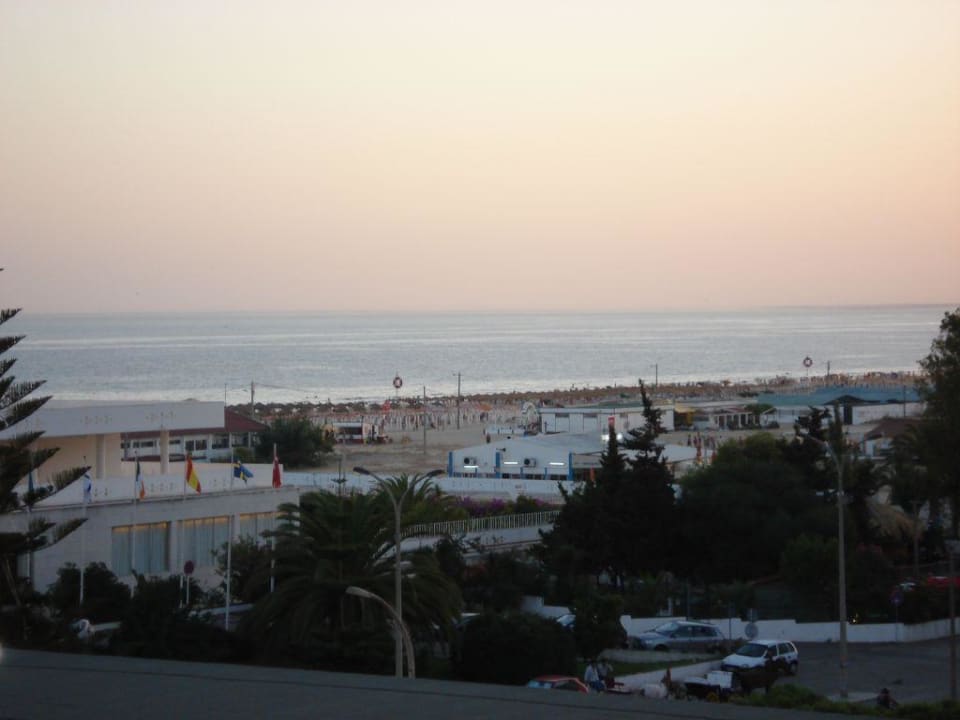 Ausblick vom Hotelzimmer Hotel Yellow Praia Monte Gordo