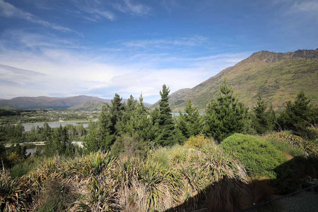 Ausblick Shotover Ridge