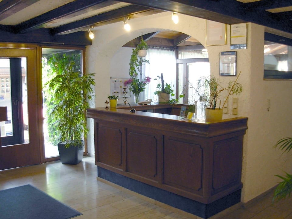 Rezeption Landhotel Weisses Ross garni