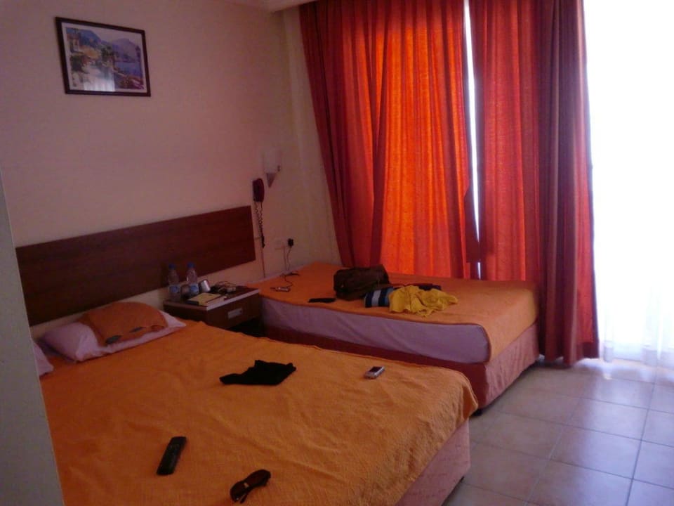 Nochmal die Betten Sayanora Hotel