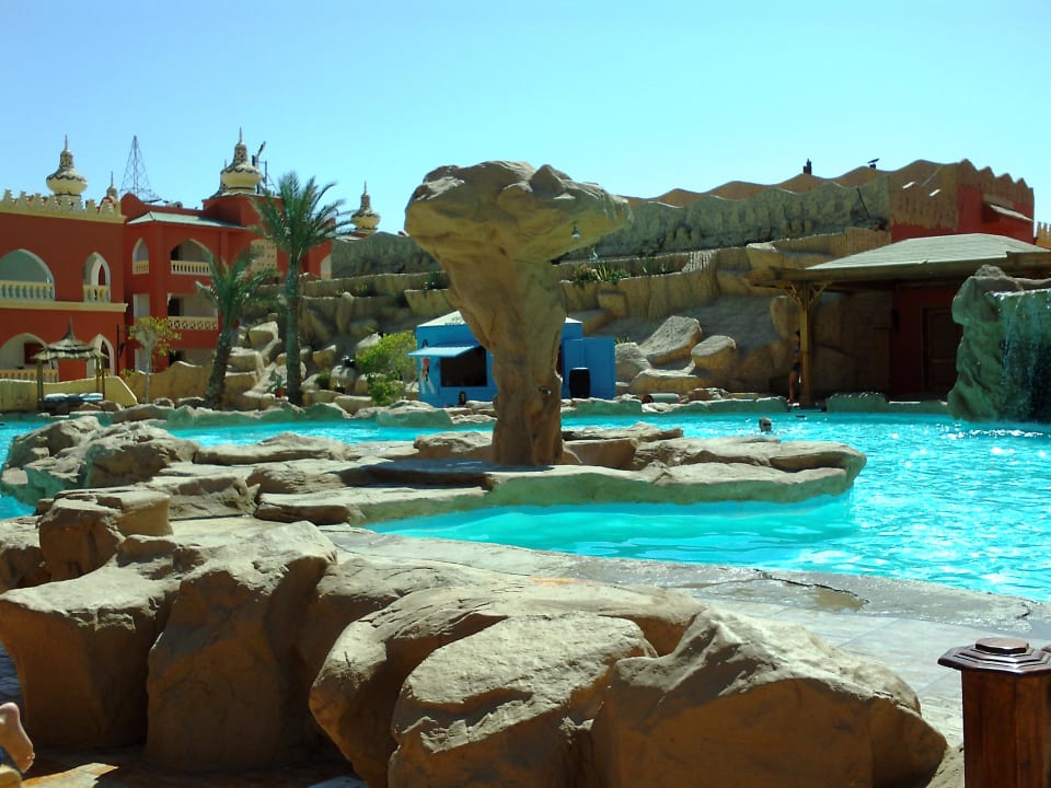 Hauptpool- Anlage Pickalbatros Alf Leila Wa Leila Resort - Neverland Hurghada