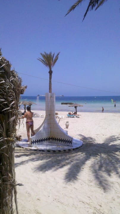 Stranddusche Hotel Sangho Club Zarzis