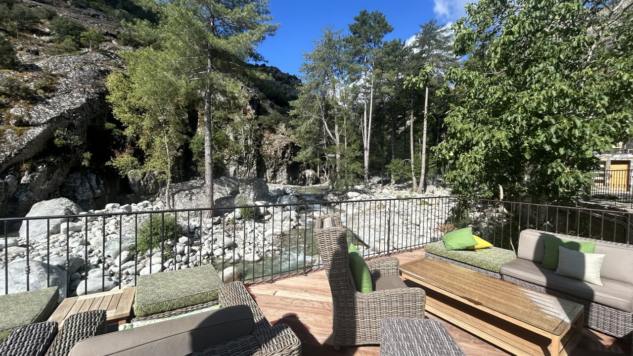 Gartenanlage Hotel Dominique Colonna