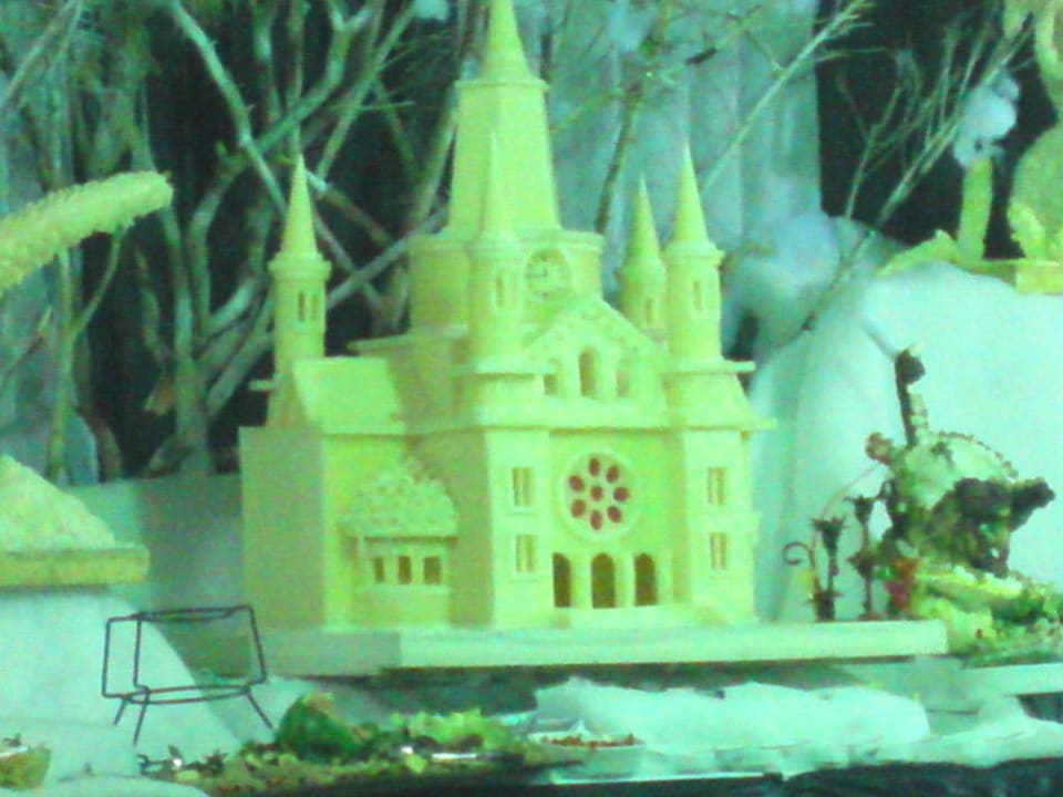 Vor dem Weihnachtsbüffet Pickalbatros Aqua Park Resort - Hurghada