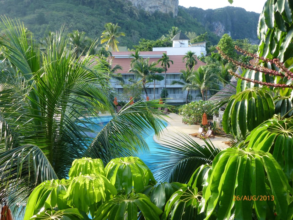 Blick vom Zimmer Aonang Villa Resort