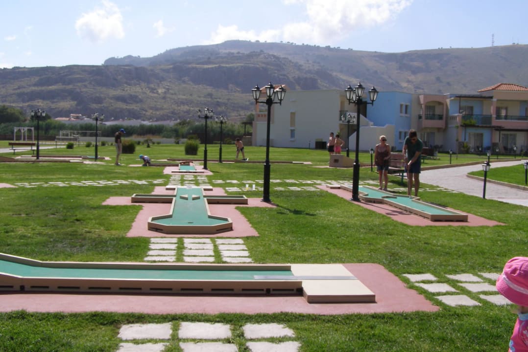 Minigolf - gepflegte 9 Loch Anlage Lindos Princess Beach Resort & Spa