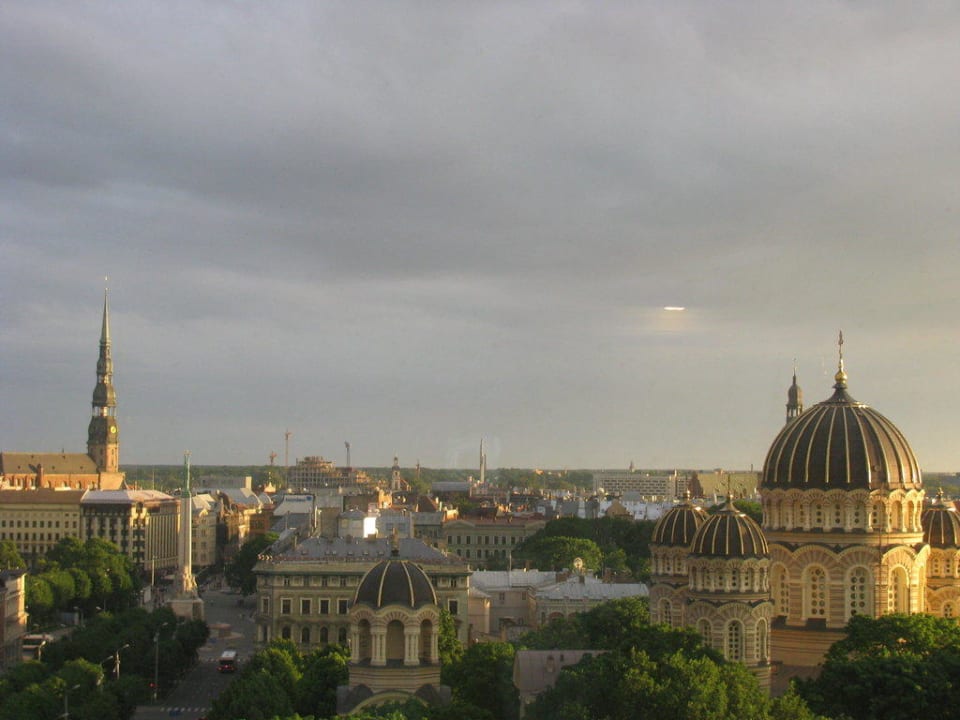 Panorama sur Riga Hotel Radisson Blu Latvija