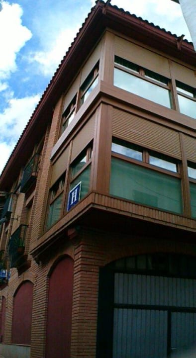 Fachada Hostel Ciudad de Nájera