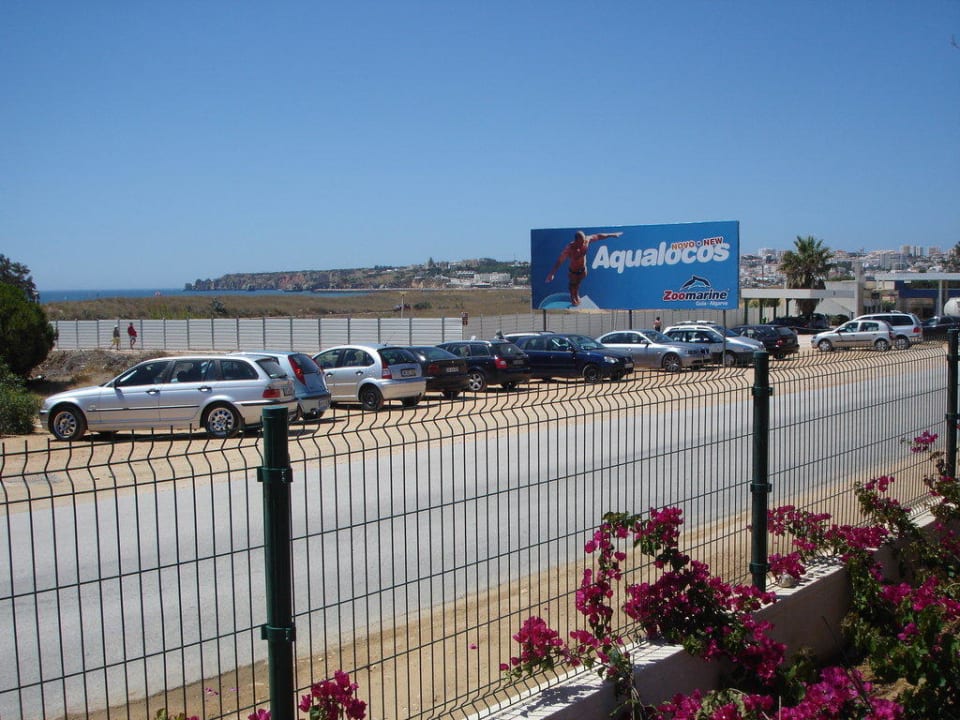 Blick vom Pool Richt Strand Hotel Vila Galé Lagos