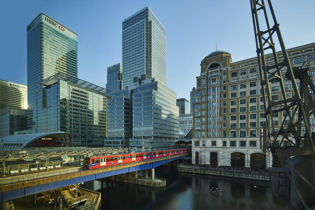 Ausblick London Marriott Hotel Canary Wharf