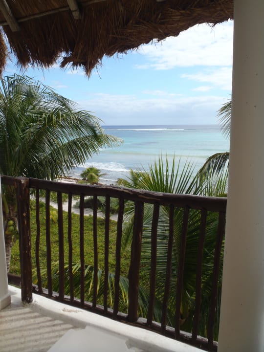 Balkon mit fantastischer Meersicht Akumal Bay Beach & Wellness Resort