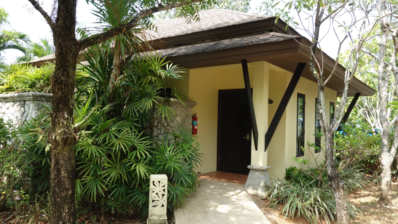 Eingang Beachfront Bungalow Seaview Khao Lak Resort
