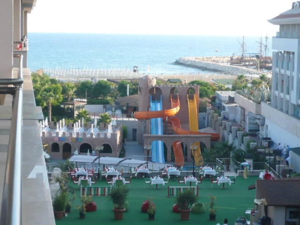 Seitlicher Meerblick Aydinbey Kings Palace & Spa