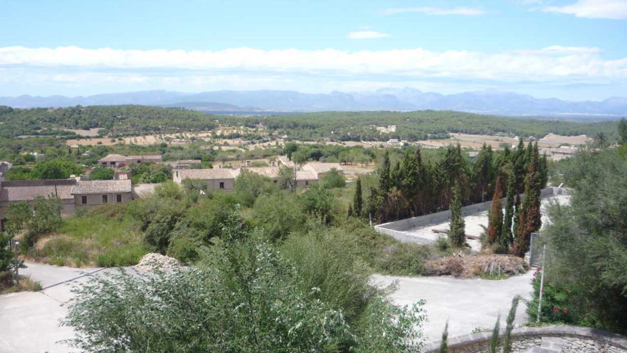 Blick von Terrasse Hotel Es Reco de Randa