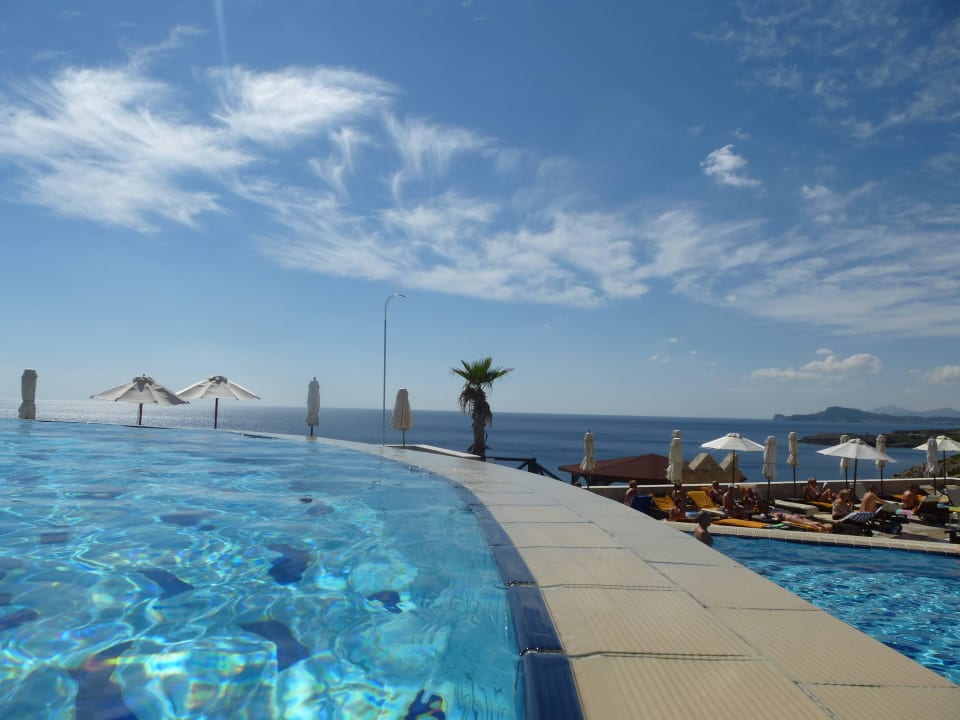 Blau wohin man schaut Hotel Kalithea Horizon Royal
