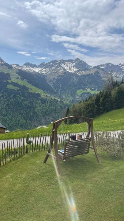 Ausblick Ferienhaus Schwendehof