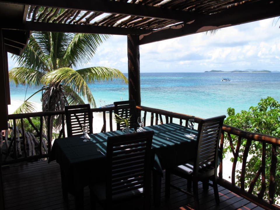 Restaurant Außenbereich Hotel Matamanoa Island Resort