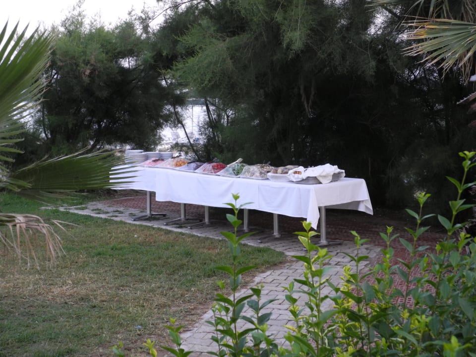 Grillbereich-Barbeque Kaya Belek Hotel