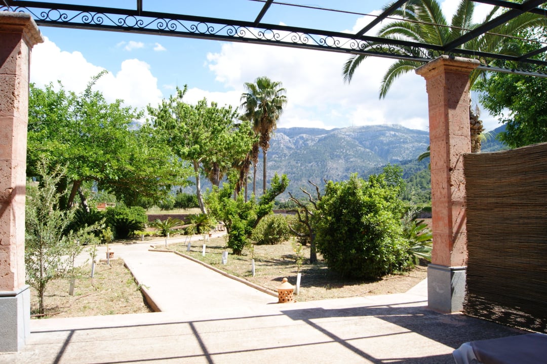 Blick von der Terrasse Zimmer 17 Finca Ca N'Aí