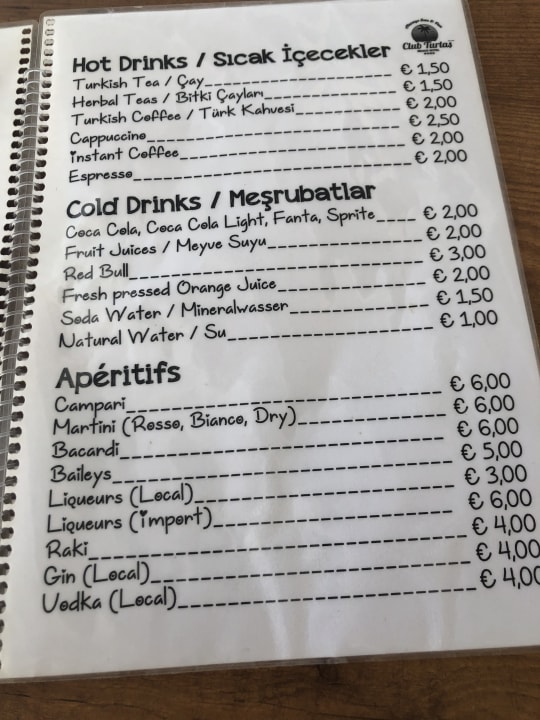 Gastro Club Turtas Beach Hotel