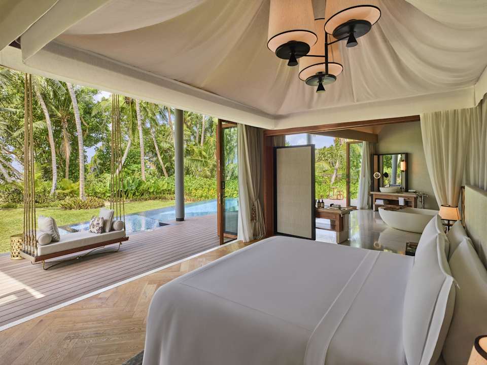 Zimmer Waldorf Astoria Seychelles Platte Island
